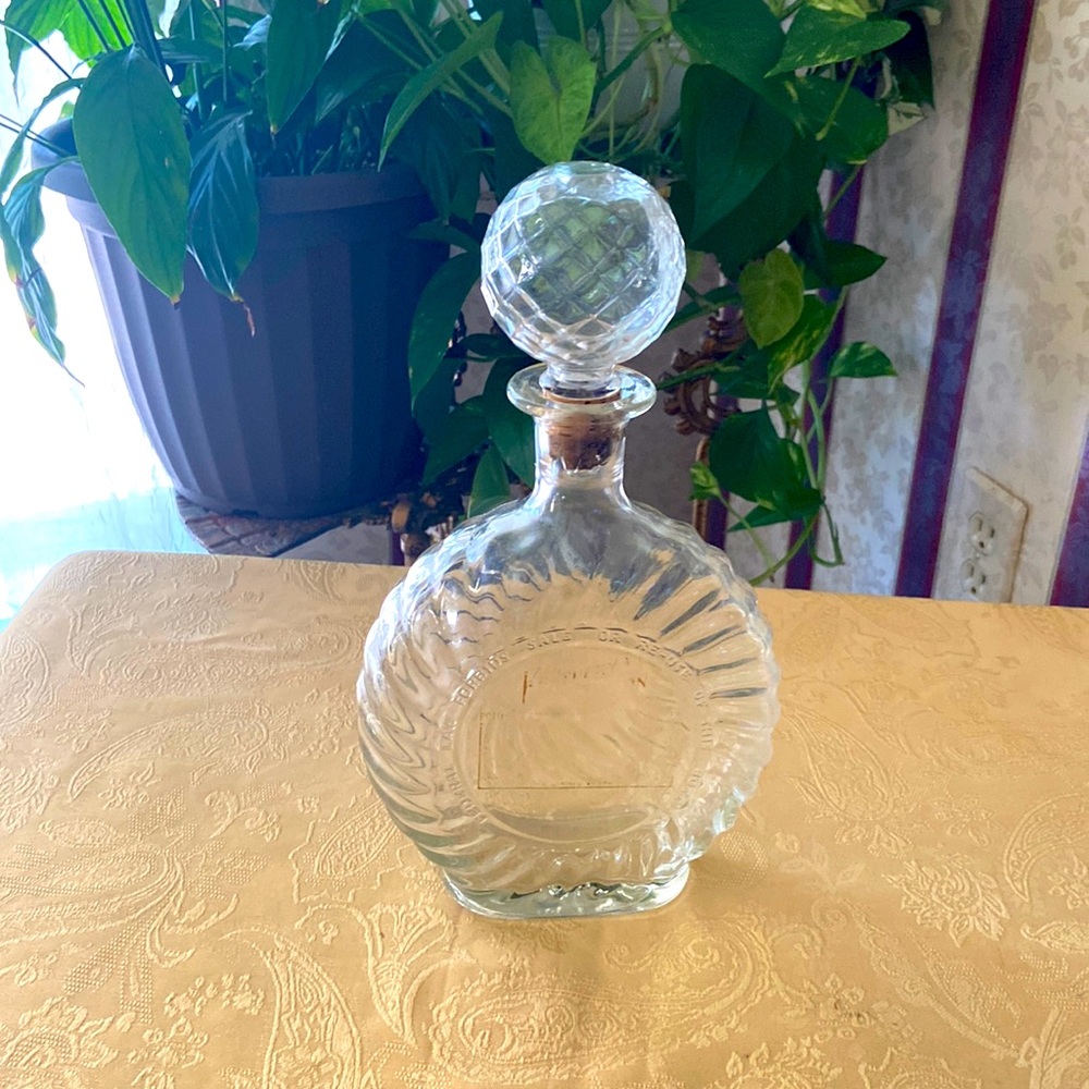 Vintage Whiskey Decanter